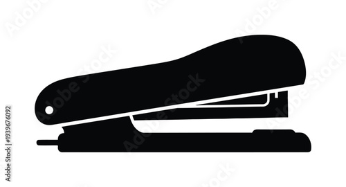 Vector of a stapler in a minimalist design