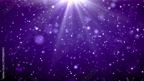 purple holiday snow sparkle light background dust