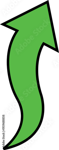 Curved Arrow Icon Group in Flat Style Vector, Direction Pointer Navigation Symbol Bundle Pack, Swirl Rotate Flow Sign Silhouette Outline Design