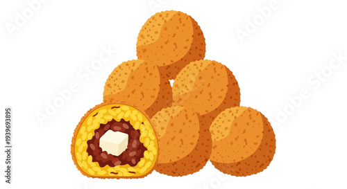 A pyramid of round cookies with a jam filling.