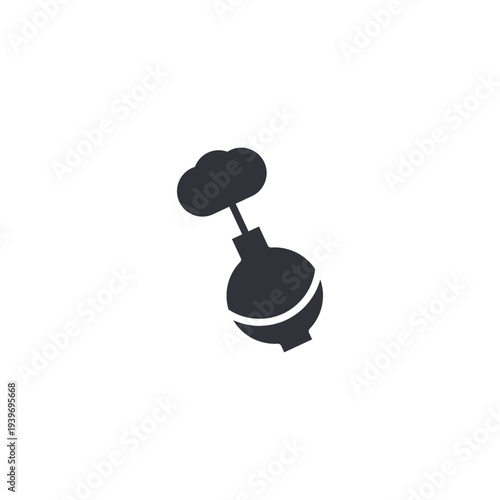 Photography setup icon with lighting representing studio environment, controlled shooting conditions, and professional photo production.