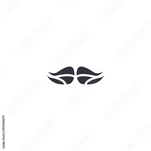 Mustache icon symbolizing facial hair styles, grooming trends, masculine identity, beard culture, and personal style expression.