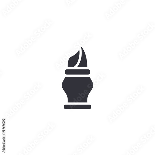 Barber pole icon symbolizing traditional barbershop identity, classic grooming culture, professional haircut services, and vintage salon branding.