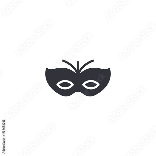 Sleep mask icon representing rest, relaxation, travel comfort, peaceful sleep, and hospitality experience in accommodation services.