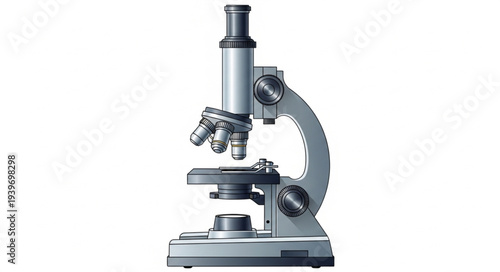 Laboratory Microscope for Scientific Research and Analysis.