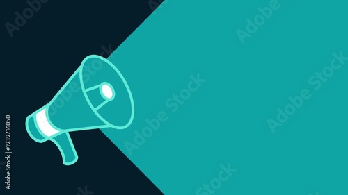 Important notice sign. important announcement poster banner graphic megaphone design icon logo sign symbol social media website.