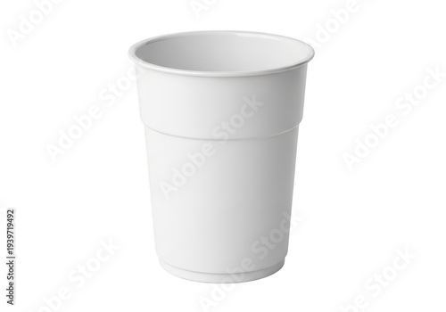 Wallpaper Mural White disposable paper cup isolated on transparent background Torontodigital.ca