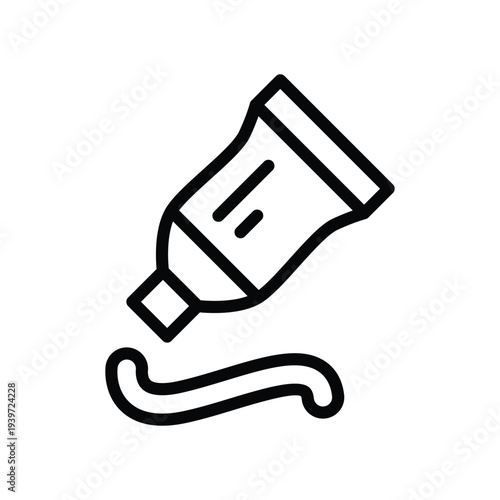 ointment outline icon vector design good for web or mobile app