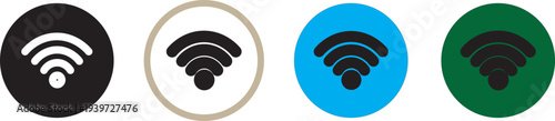 Internet Connection Icon set. network connection problem warning. Globe icon with no signal.