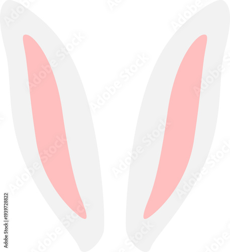 Bunny Ears Easter Symbol
