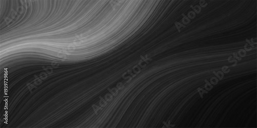 Abstract black and white background featuring a digital wave pattern with motion blur and light lines for a high energy texture wallpaper design