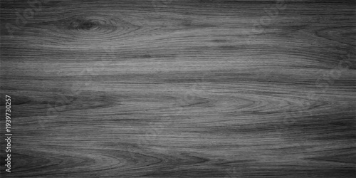 A dark wood grain texture shows a natural hardwood pattern on a black and white background with a rough timber surface and old oak plank design