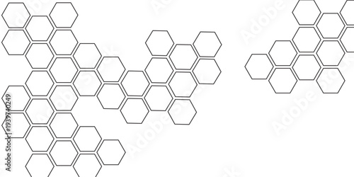 Hexagon Grid icon Background. Hexagonal Holes Perforated Sheet Metal or Carbon Fiber Texture. Background with hexagonal pattern.