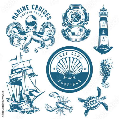 Marine adventures on the ocean