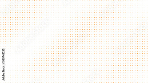 Orange Halftone Dot Wave Abstract Background Vector for Creative Marketing Posters, Startup Branding Graphics, Website Banners and Modern Advertising Layout Designs
