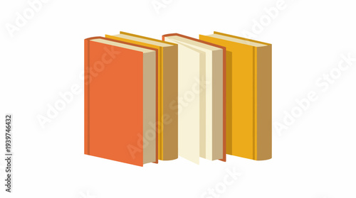 This image features a set of colorful books arranged stylishly, showcasing their spines in various shades that represent knowledge, creativity, and a love for reading.