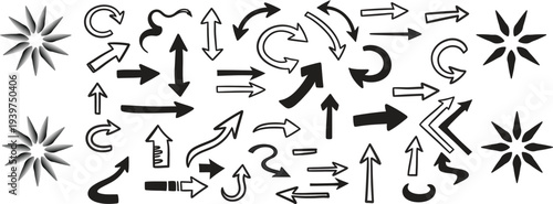 Multicolored alphabet and number pattern