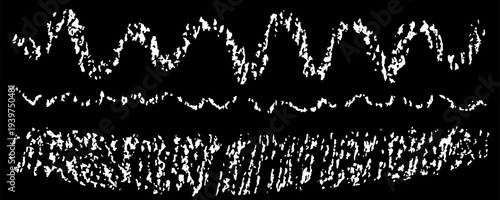 Chalk textured background, brush scribble