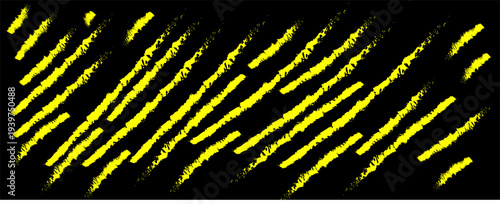 Scribble pen scratches set. Doodle pencil stroke, hand drawn underline marks