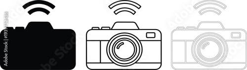 Camera and device connectivity with wifi signal transmission