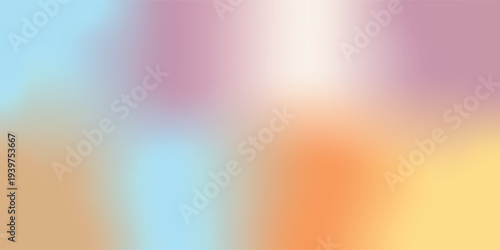 Vector abstract smooth pastel gradient color effect background for website and poster graphic