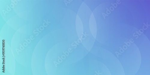 Abstract Soft Blue and Purple Gradient Background with Transparent Overlapping. vector illustration