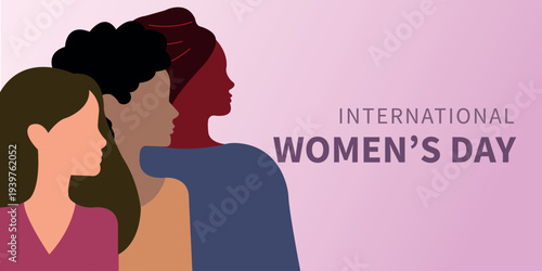 International women's day flat illustration