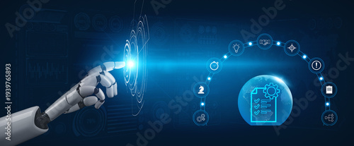 Quadro su tela AI for global project management solutions and services