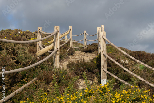 Howth Cliff Walk Trail on a Sunny Morning – Scenic Coastal Path Near Dublin, Ireland
