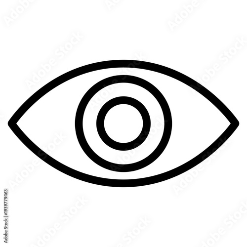 eye, vision icon