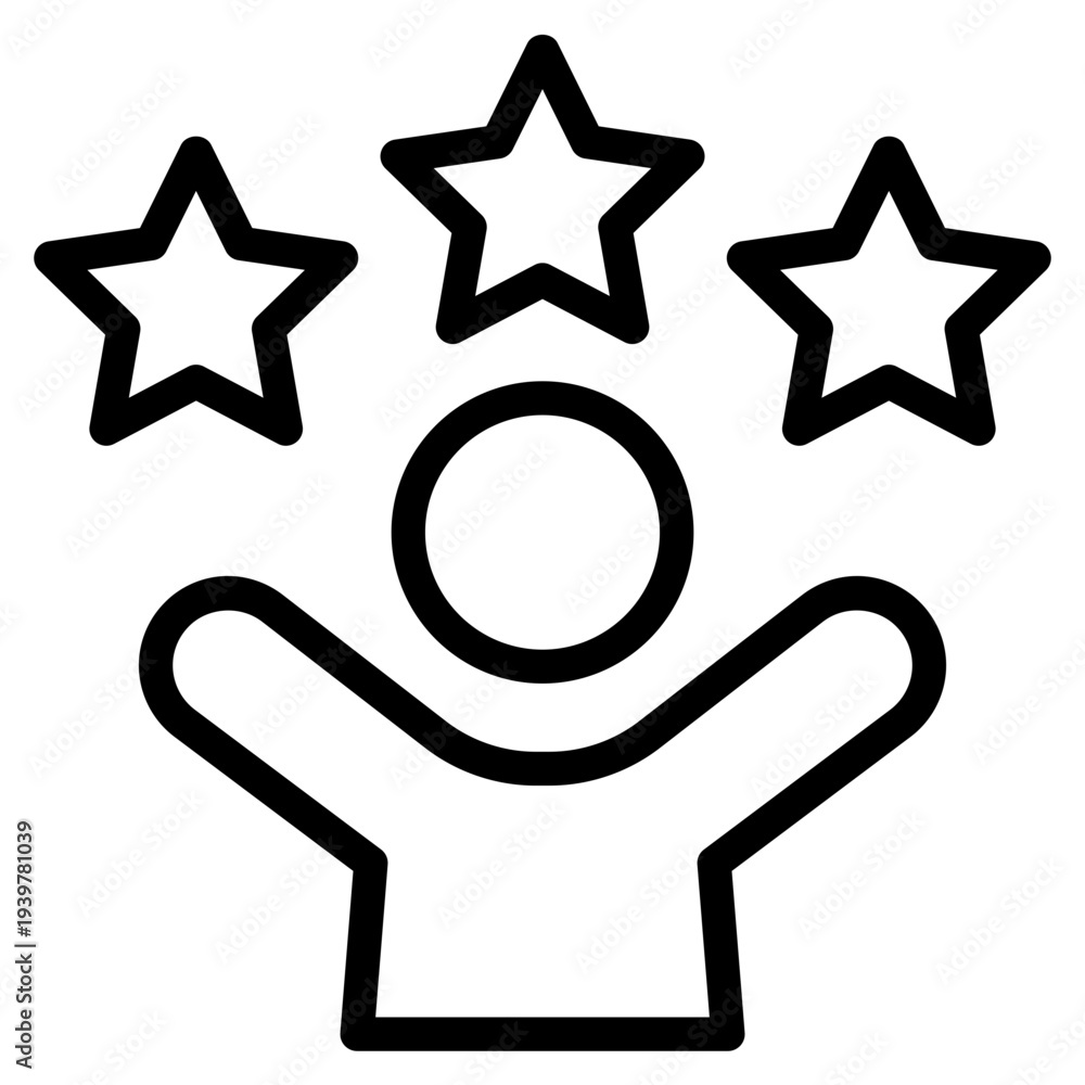 Obraz premium experience icon