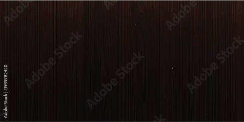 Rustic Dark Brown Wooden Plank Texture Background with Natural Vertical Timber Grain Hardwood Surface Pattern