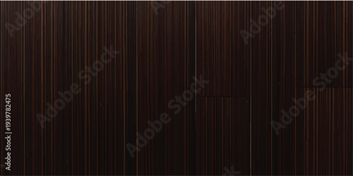 Dark Brown Mahogany Wood Grain Texture Background with Natural Vertical Wooden Plank Pattern Rustic Hardwood Timber Wall Surface