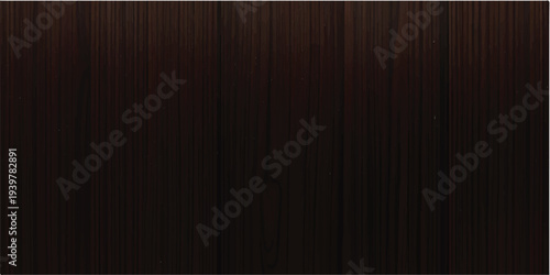 A dark wood background texture featuring a spotlight on a brown wooden floor stage with red theater curtains and striped timber wall planks for a textured backdrop design
