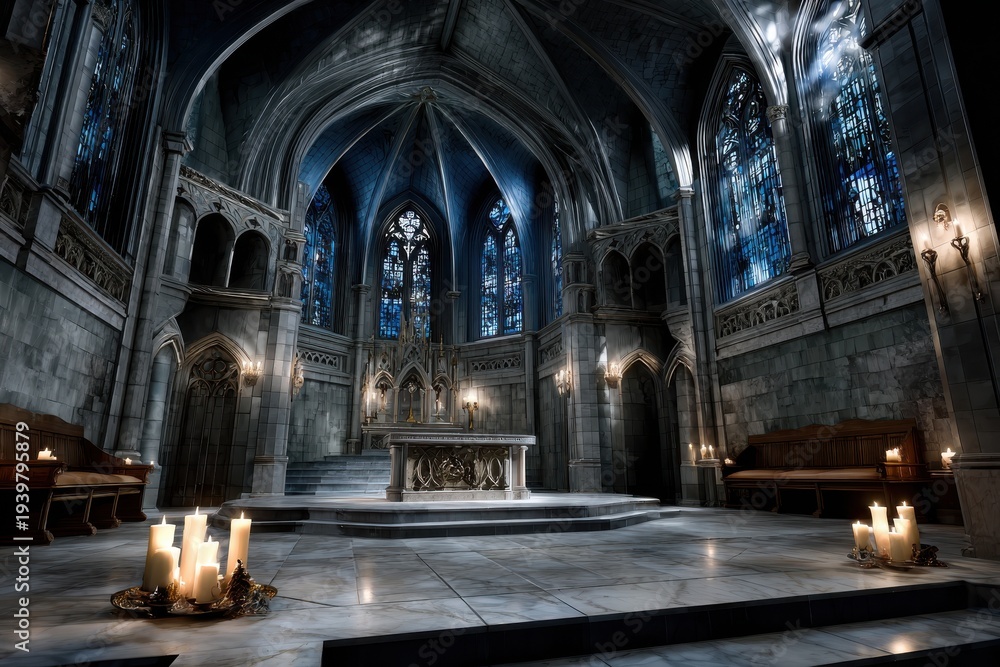 Obraz premium Grand Cathedral Interior
