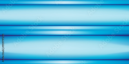 Blue panoramic studio background with white glow