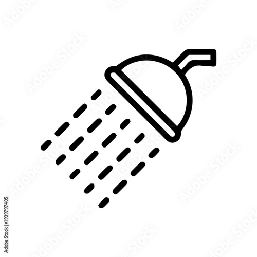 Refreshing shower stream