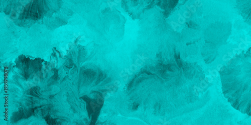 Ice blue background banner texture . blue sky background and white blurry, clear, and puffy clouds Smooth frozen ice texture with soft focus and abstract cool blue winter background for design