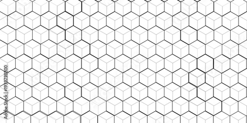 Abstract white background with hexagons . white Hexagonal Background Luxury White Pattern seamless bright white abstract honeycomb background 3D Futuristic abstract geometric mesh cell texture.
