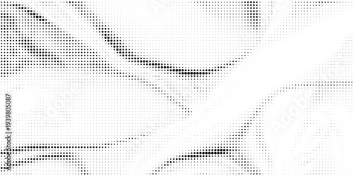 Black white dotted background in pop art retro style, vector illustration