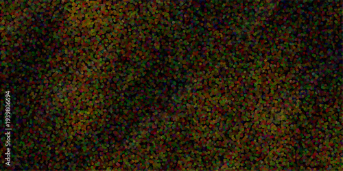 Quadro em tela Abstract pointillist texture with a dark, earthy color palette and subtle gradie