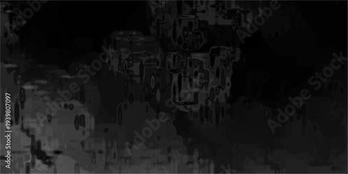 Dark abstract grayscale textured background with organic shapes and blurred luminous effects for graphic design and atmospheric visuals