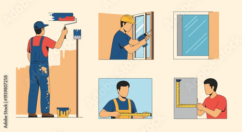 Window Installation Worker.