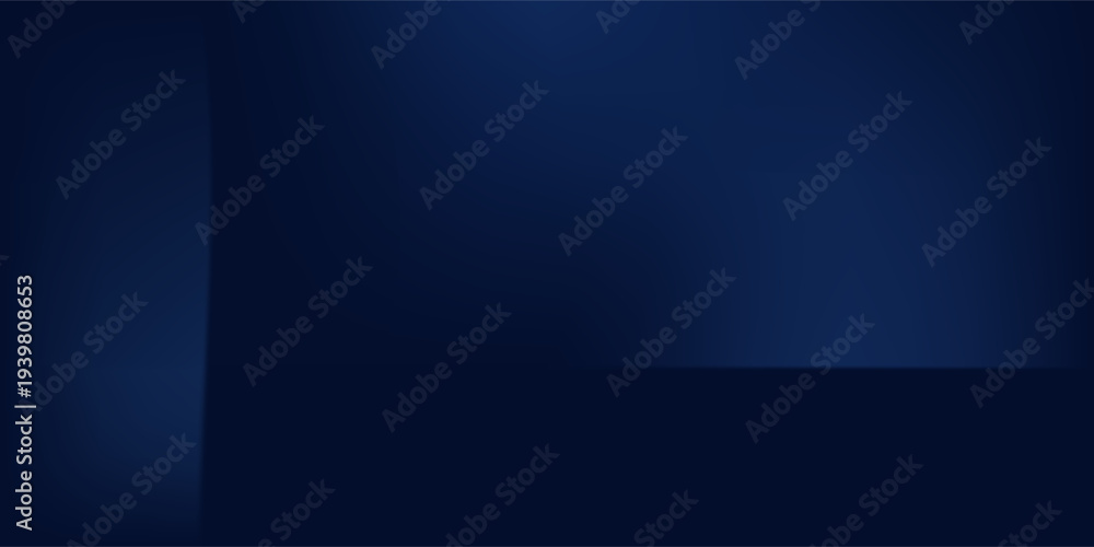 Obraz premium Abstract dark background. Silk satin fabric. Navy blue color. Elegant background with space for design. Soft wavy folds.
