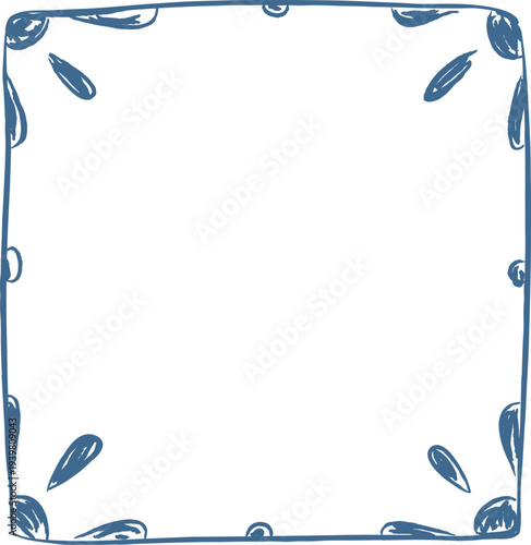 Doodle Frame Border Sketch