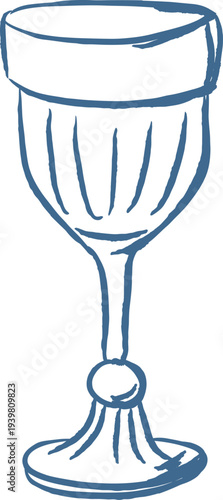 Goblet Vintage Sketch