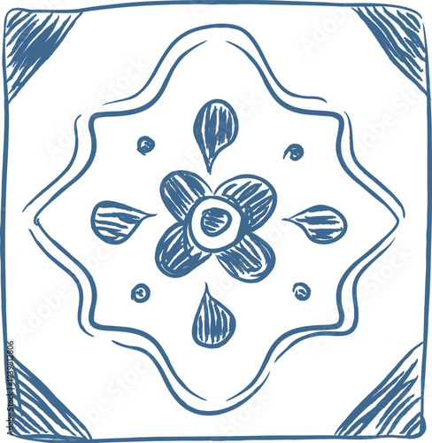 Napkin Ornament Sketch