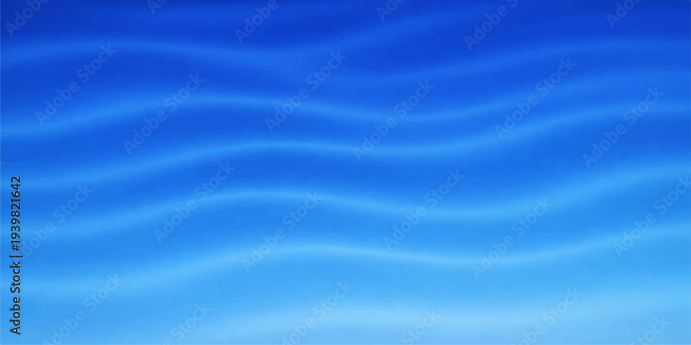 Obraz premium A soft flowing blue silk and satin fabric background with wavy liquid textures and smooth light motion curves creates a 3d wallpaper design