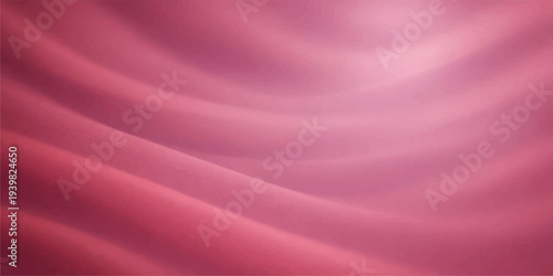 A soft pink and purple silk fabric backdrop features smooth flowing waves and a luxurious satin texture for an elegant textile design illustration