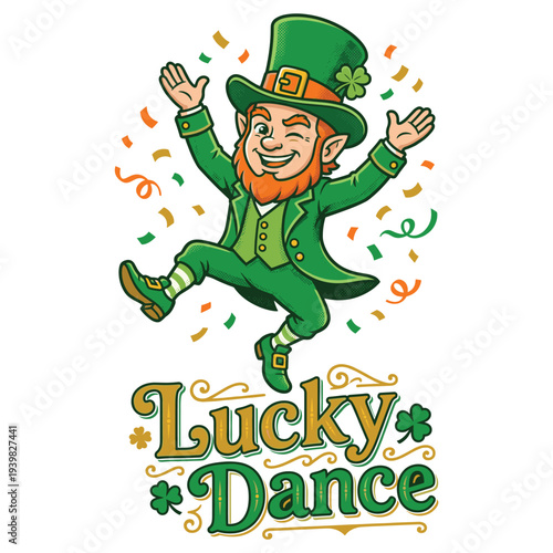 Dancing Leprechauns St Patrick's Day Boys Girls Men Dabbing T-Shirt